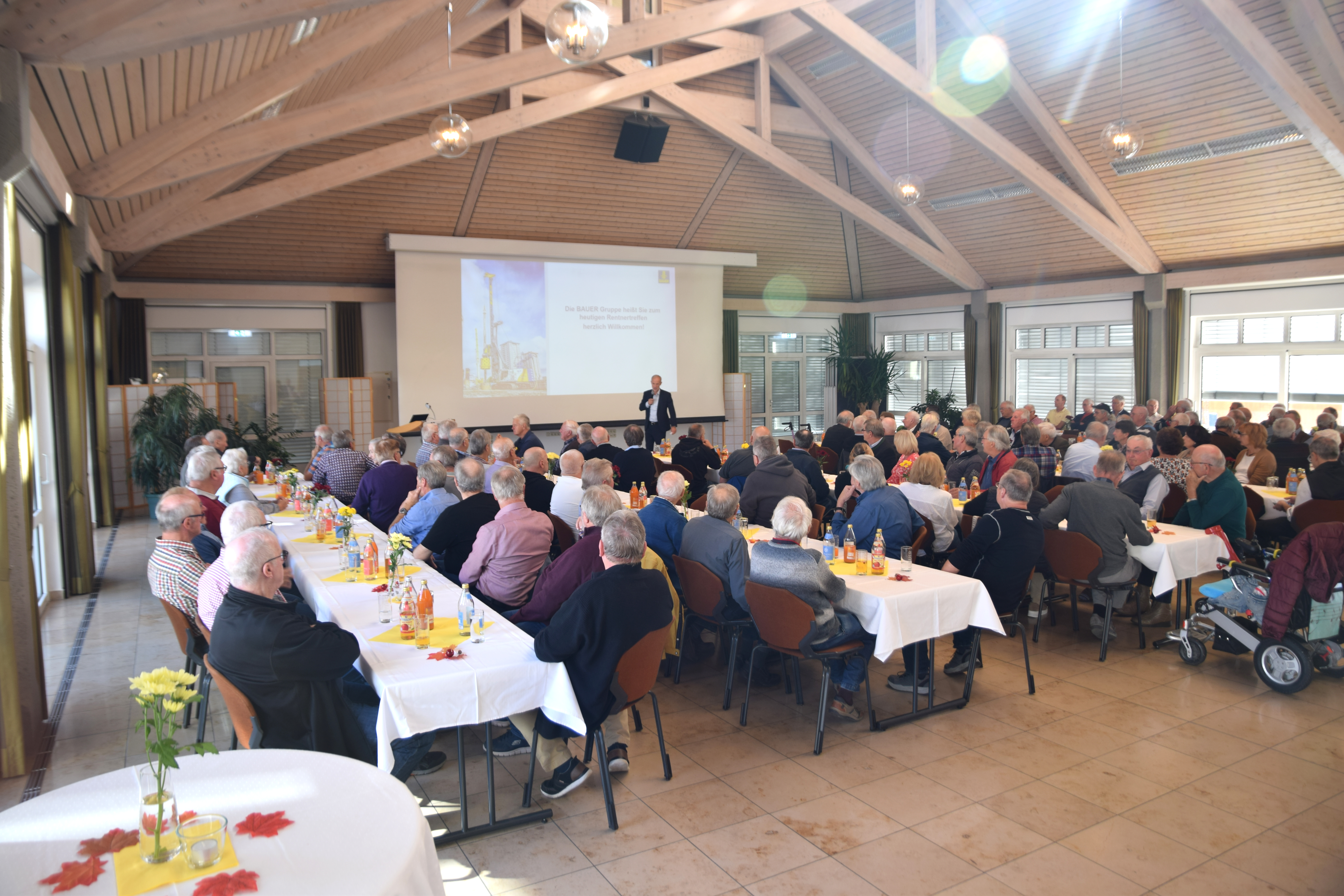 BAUER AG retiree get-together on October 17, 2024