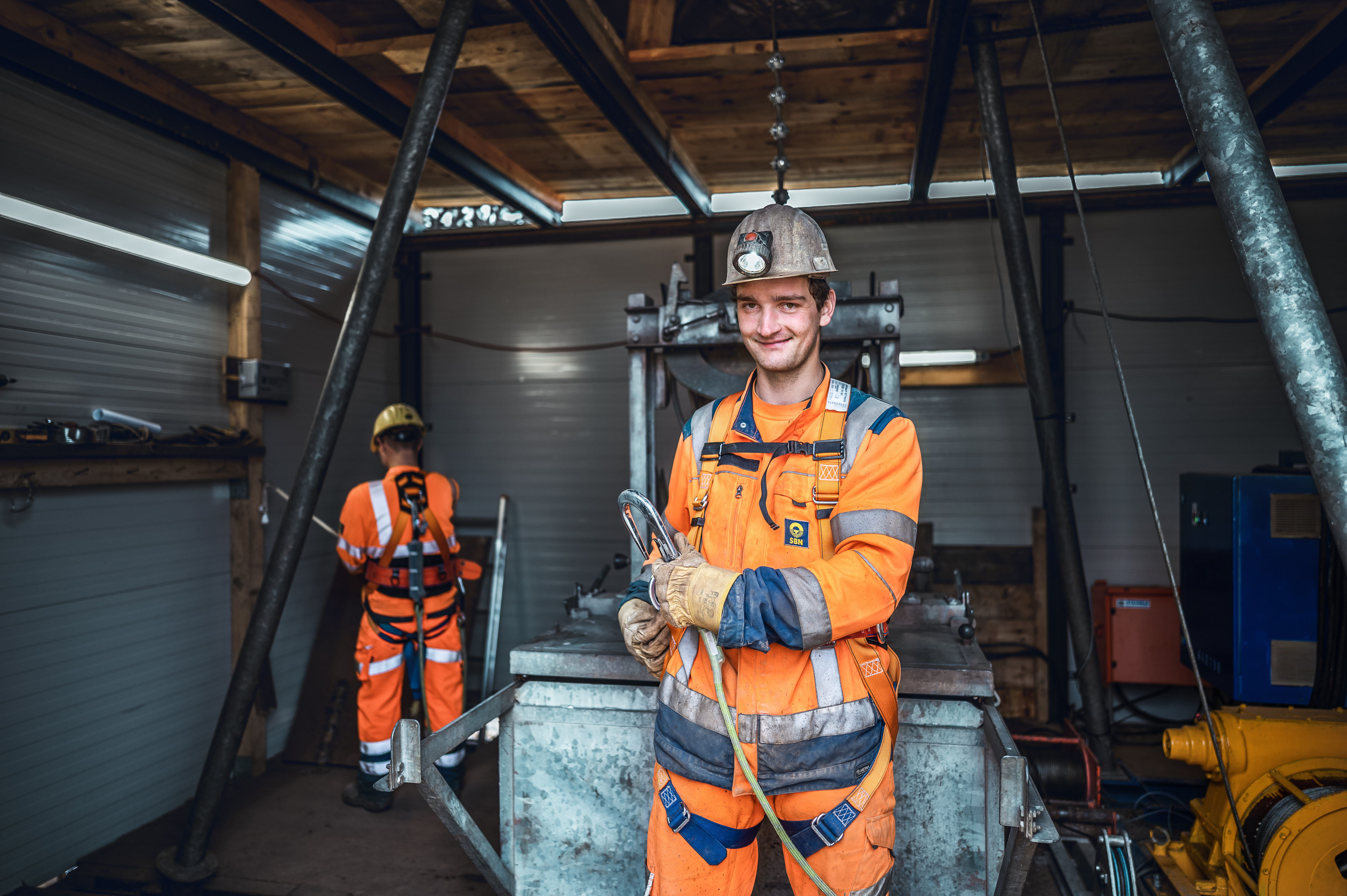 Bei der Ausbildung zum Berg- und Maschinenmann sind Teamgeist, handwerkliches Geschick und Sorgfalt gefragt.