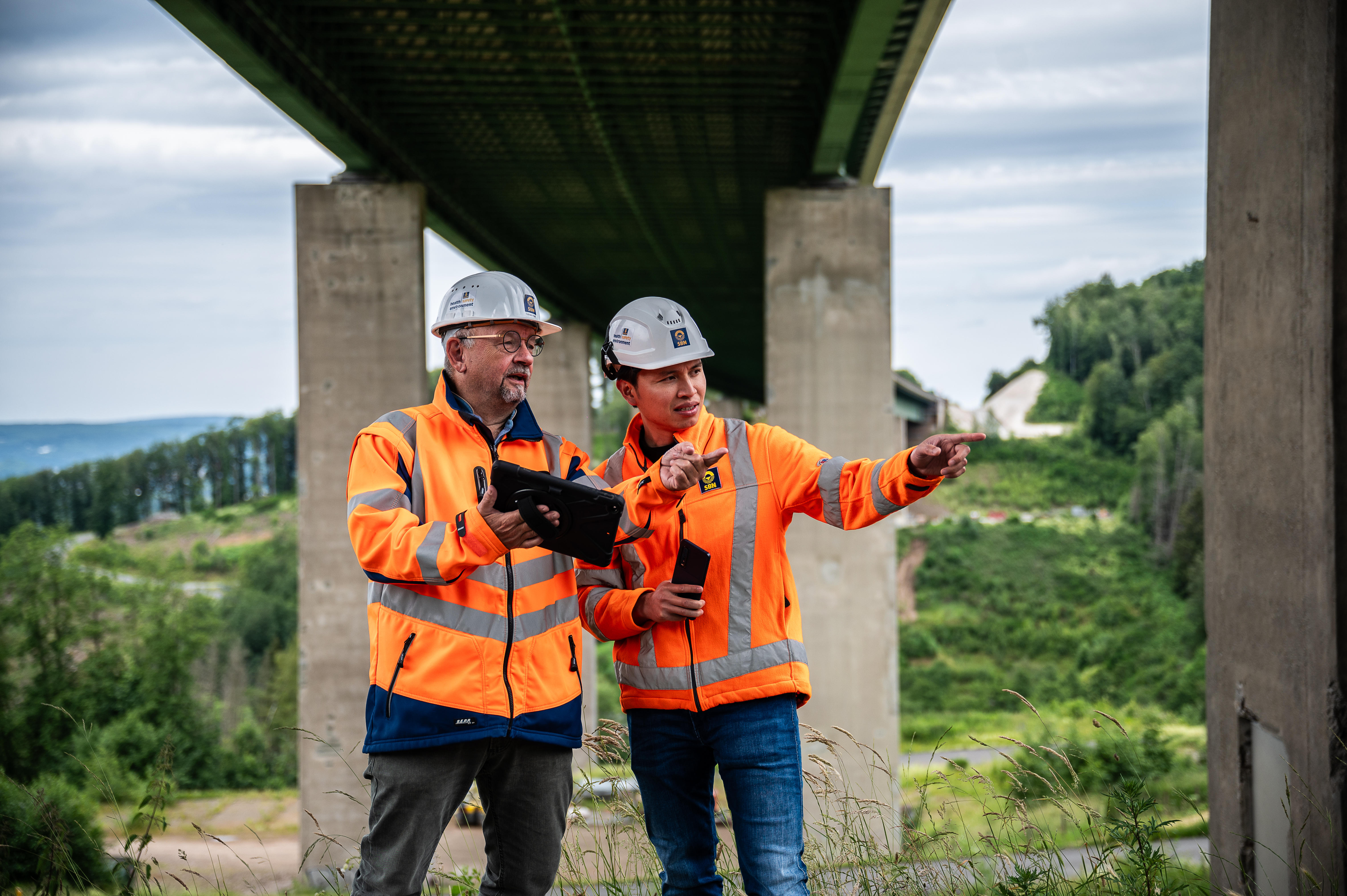 Auf der Baustelle können Studenten praktische Erfahrungen sammeln.