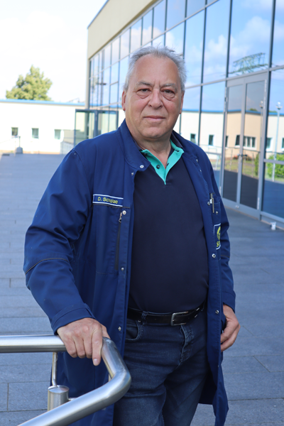 Dieter Scholze seit 50 Jahren Schachtbauer