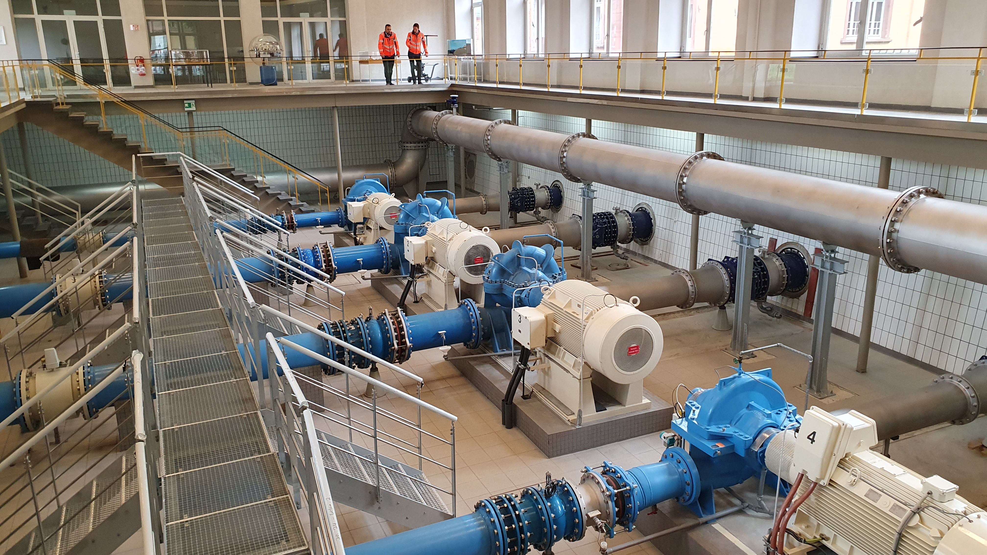 Erneuerung der Rohrtrassen Wasserwerk Käfertal