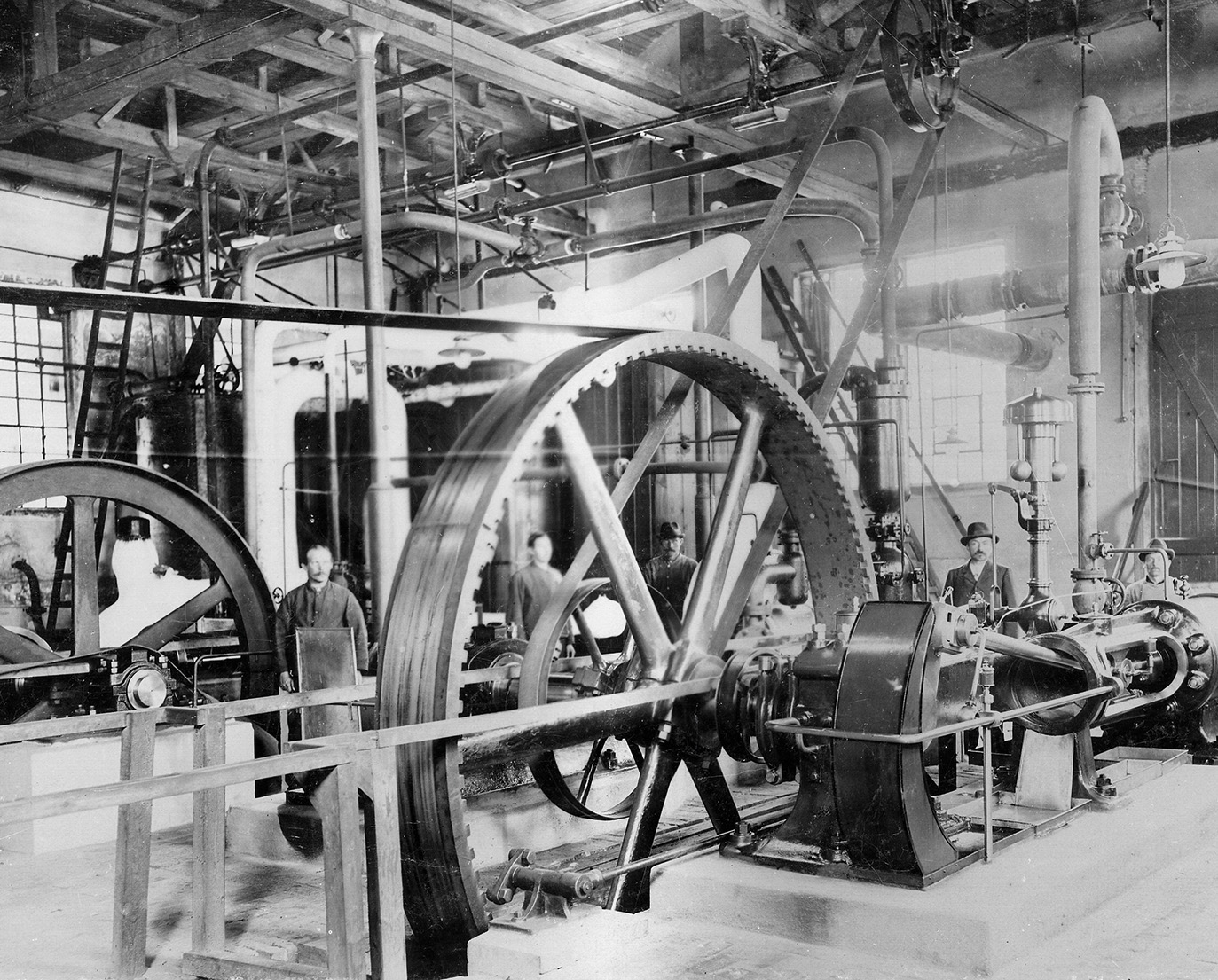 1898 wurde die Großgefrieranlage „System Gebhardt“ entwickelt und gebaut.