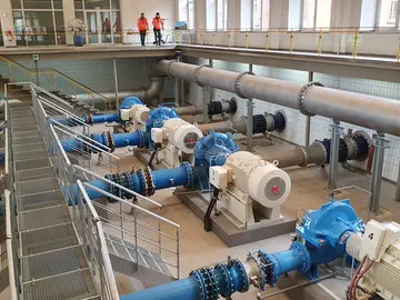 Erneuerung der Rohrtrassen Wasserwerk Käfertal