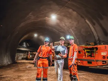 Schachtbau bietet Ausbildungsberufe in den Bereichen Metall-Elektro, Bergbau und Bau.