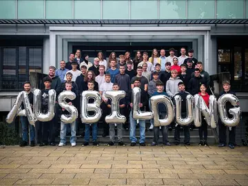 New apprentices 2025 in Schrobenhausen