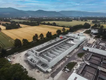 Die Anlagentechniker von SCHACHTBAU NORDHAUSEN erweitern das Klärwerk Heidelberg um eine vierte Reinigungsstufe via Ozonung.