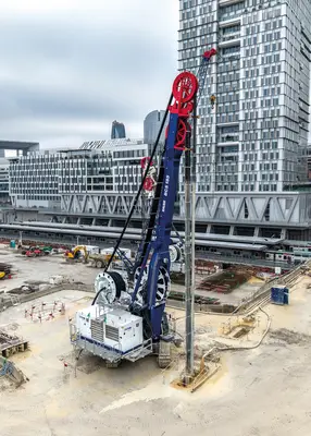 bauma 2025 Vorschau: Modulares Antriebskonzept: Das neue Fräsensystem BAUER BCS 185 power pack kann wahlweise mit einem Diesel- oder Elektroaggregat betrieben werden.