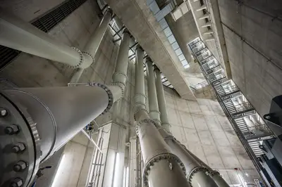 Beim Bau der Pumpwerke Gelsenkirchen, Bottrop und Oberhausen war der Bereich Anlagentechnik der SCHACHTBAU NORDHAUSEN GmbH maßgeblich beteiligt.